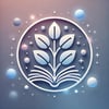 DALL·E 2024-11-30 12.54.36 - Create an elegant and minimalistic icon with a dreamy and hopeful aesthetic for Inspiring Growth. The design should feature a delicate plant with le